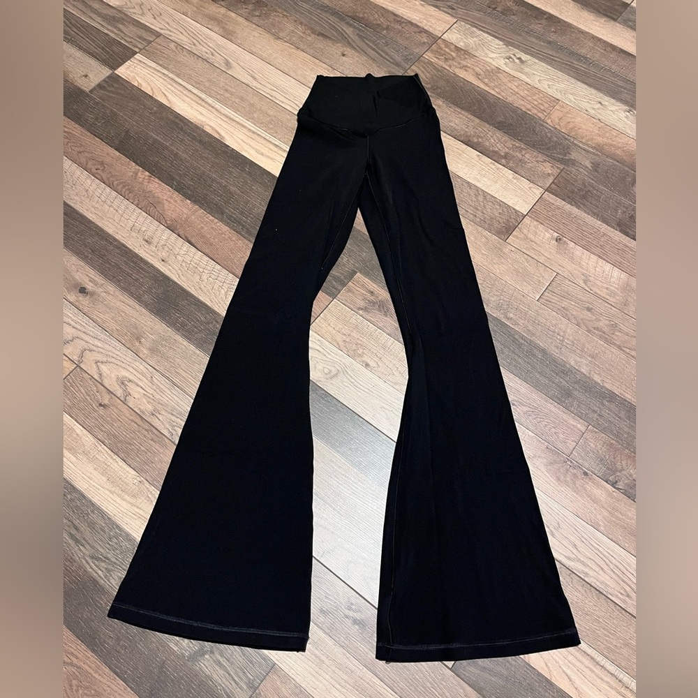 Aerie Black Flared Leggings